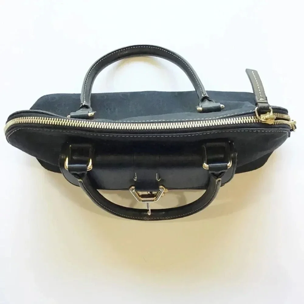 Dooney & Bourke Small Domed Pocket Satchel Black